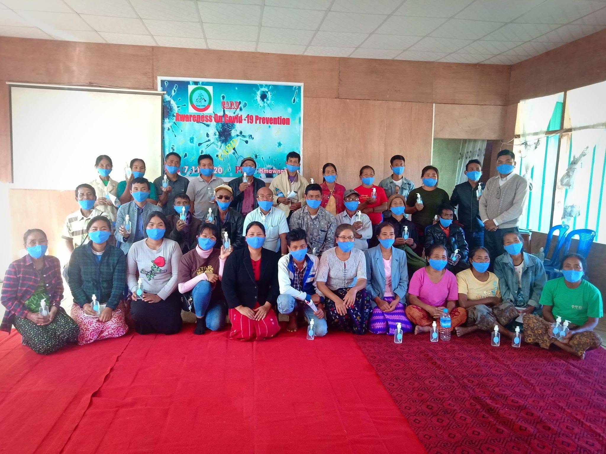 COVID-19 prevention awareness and support activities